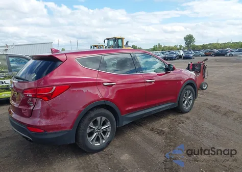 2016 Hyundai Santa Fe Sport 2.4L из США, поврежденный, VIN 5XYZTDLB0GG340000